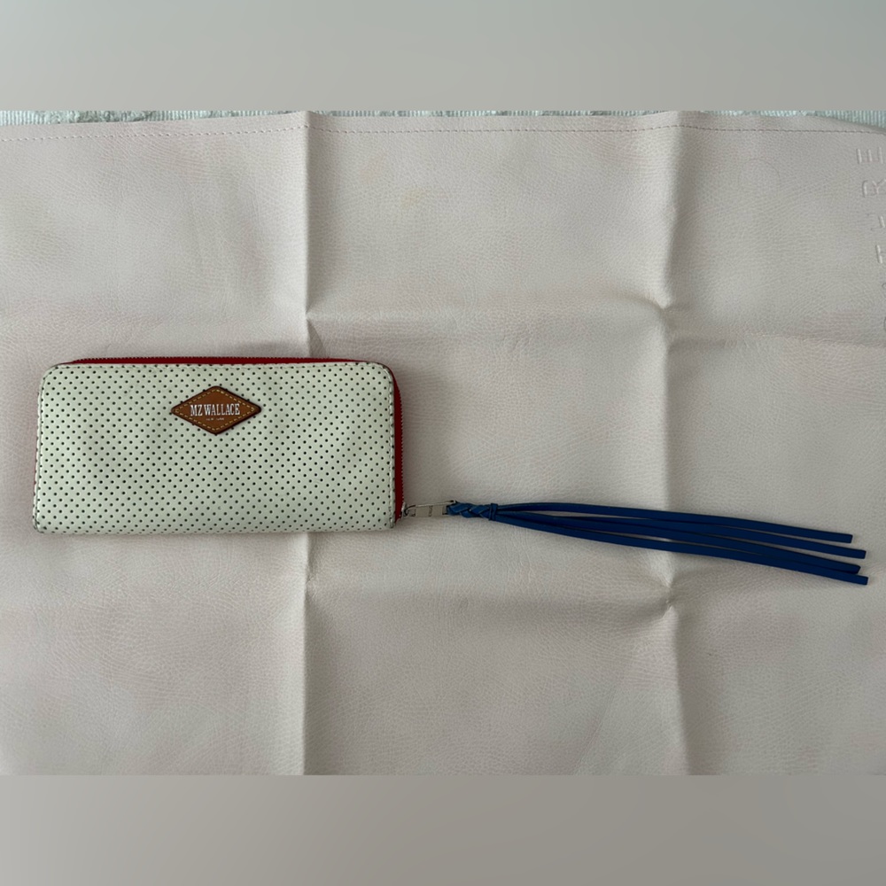 MZ Wallace *rare* wallet. Red, white, and blue.